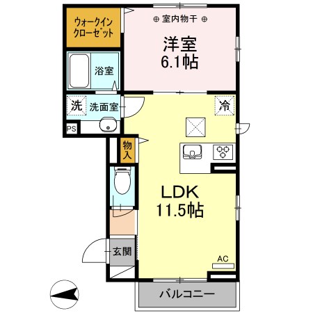 D‐room梶原 間取り図