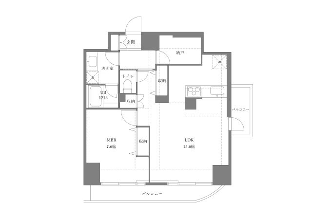 プライムアーバン千住 間取り図