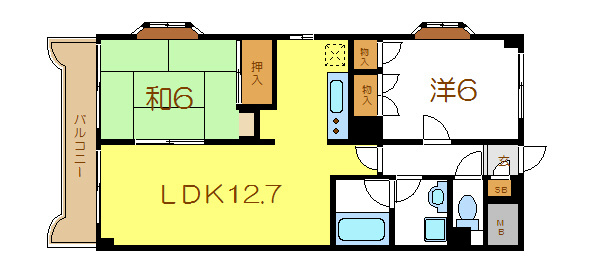 プラムエヌティー 間取り図