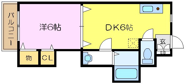 パークヒル瑞江壱番館 間取り