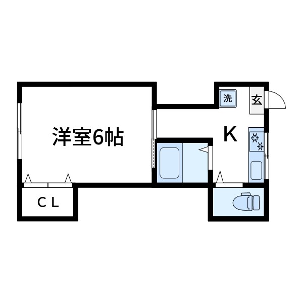 第二芙蓉荘 間取り図