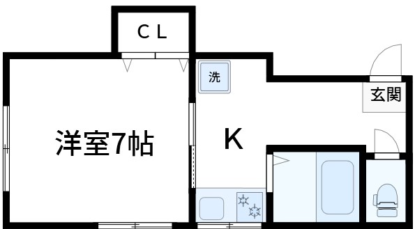 第二芙蓉荘 間取り図