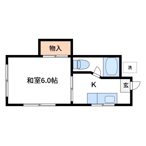 千曲ハイツ   間取り図