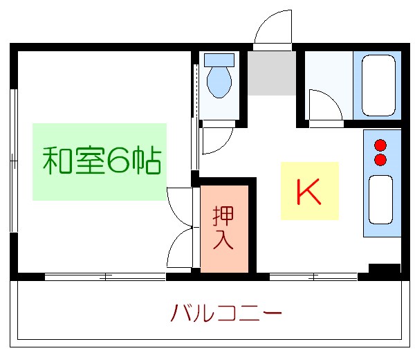 シャンテスズキ 間取り図