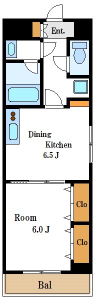 橘ビル  間取り図