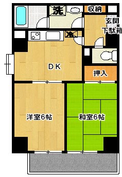 グランドオーク 間取り図