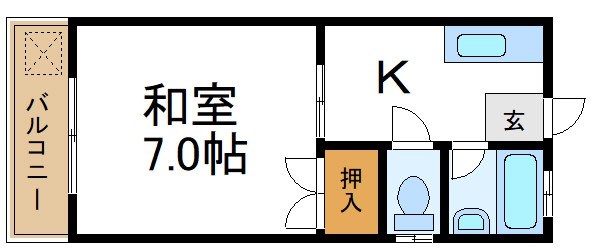 スズキコーポ 間取り図