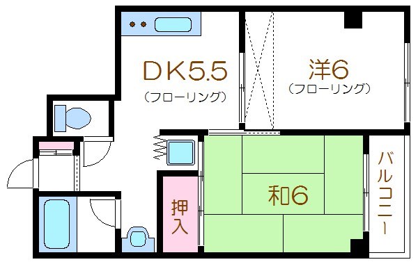 エクセル西一之江 間取り図