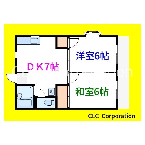 ブルーベルハイツ 間取り図