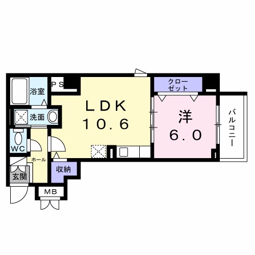 Clarus(クラルス) 間取り