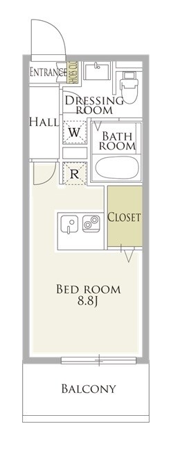 GROUNDEUX KAMEIDO  間取り図