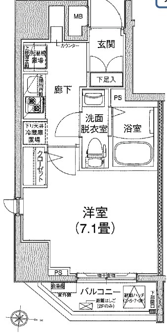 アイルカナーレ深川 間取り