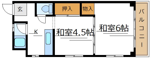 綾瀬パークハイツ 間取り