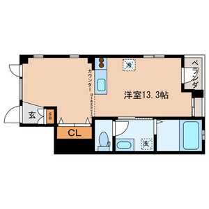 クレスト清澄白河 間取り図