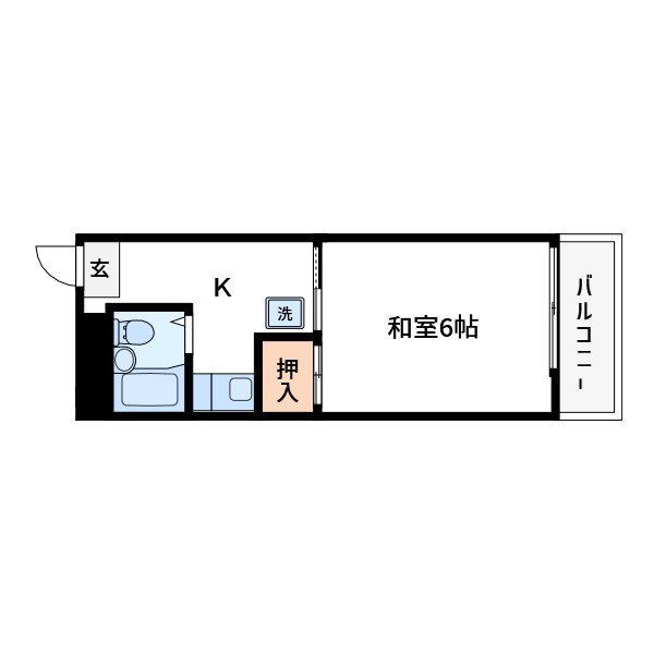 ハイネス瑞江  間取り図