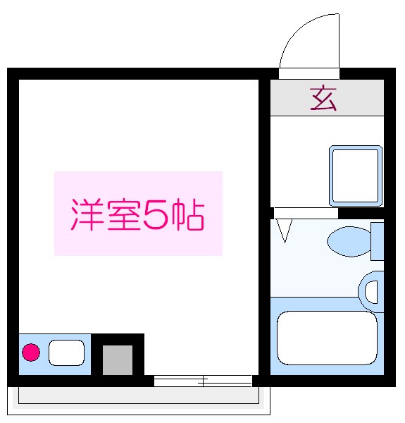 シャンテ錦糸町 間取り図