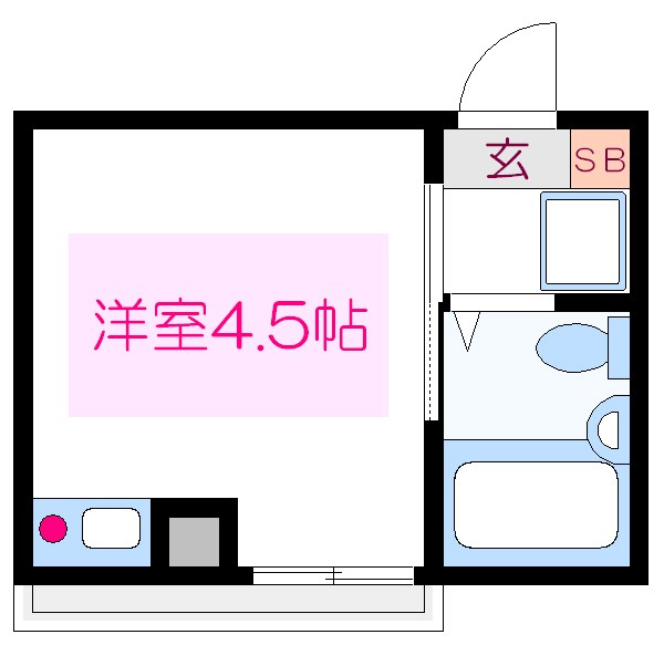 シャンテ錦糸町 間取り