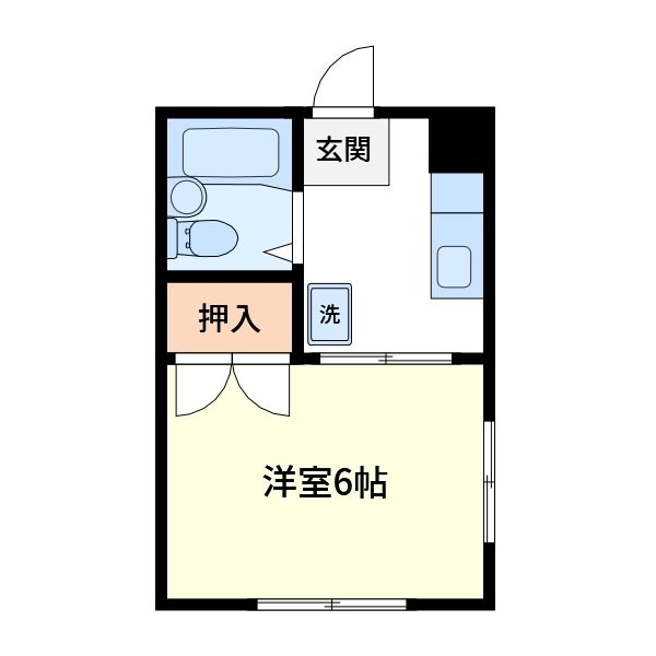 シャルムカサイⅡ 間取り図