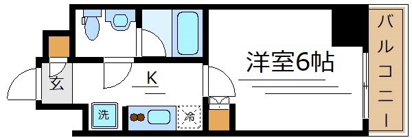 ライジングプレイス綾瀬三番館 間取り図