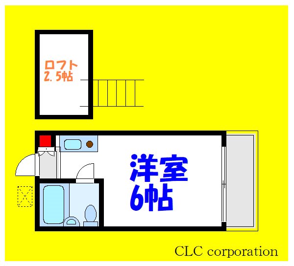 ツウィンズＢ 間取り