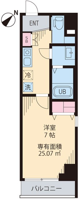 キャトル　セゾン 間取り図