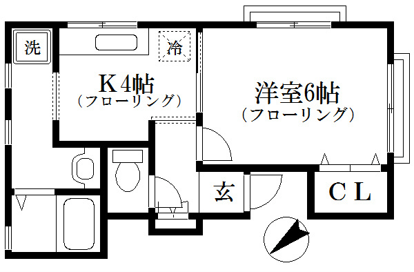 アフィーノ 間取り図