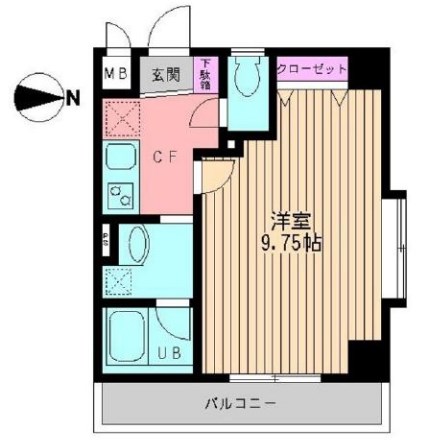 グッドフラットⅢ 間取り図