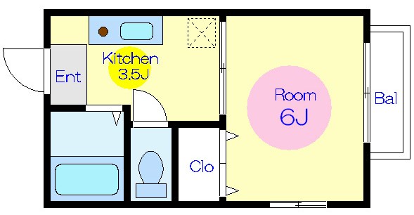 フラットＡＯＩ  間取り図