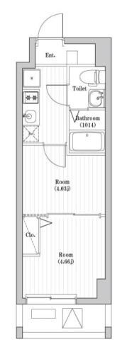 アーバハイツ六町2号館 間取り図