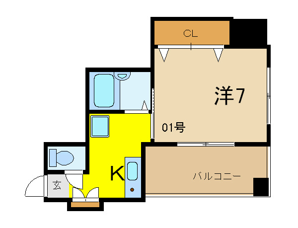 きららベガ 間取り図