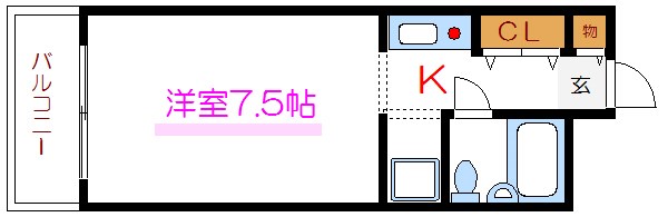 ユリーカ 間取り図