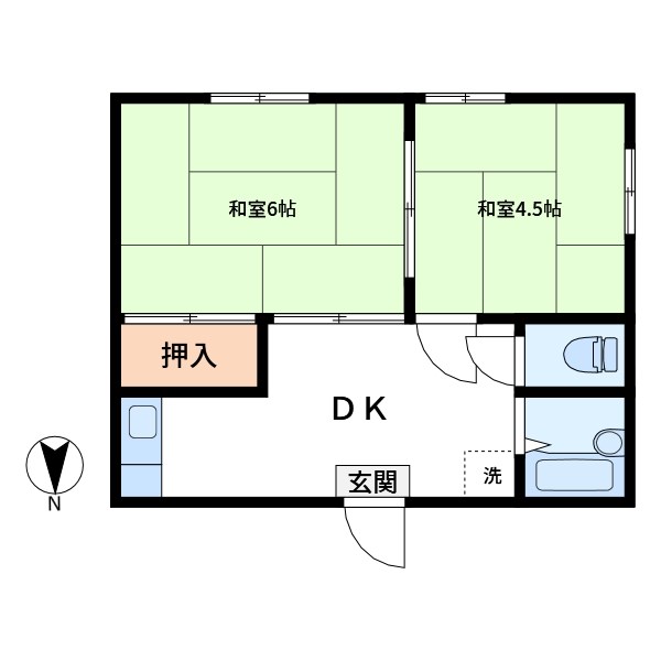 ＣＢハイツ  間取り図