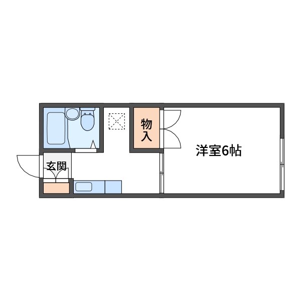 ファミールコヤナギ 間取り図