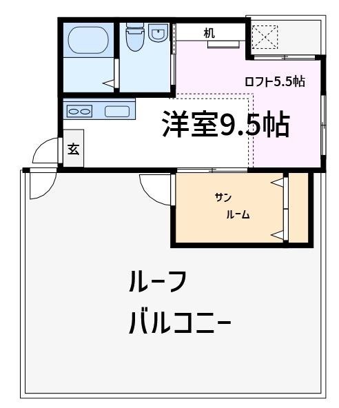 ニスモ田端新町第3榎ビル 間取り図