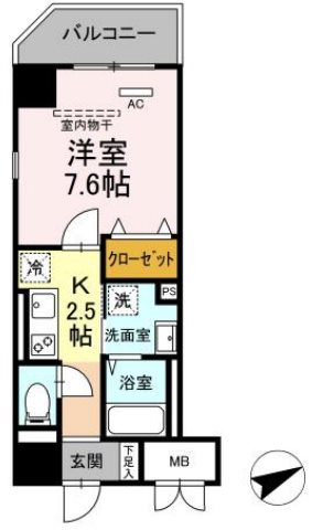 サンジョイア 間取り図