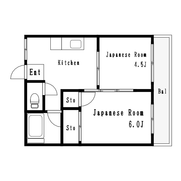 コーポママダ   間取り