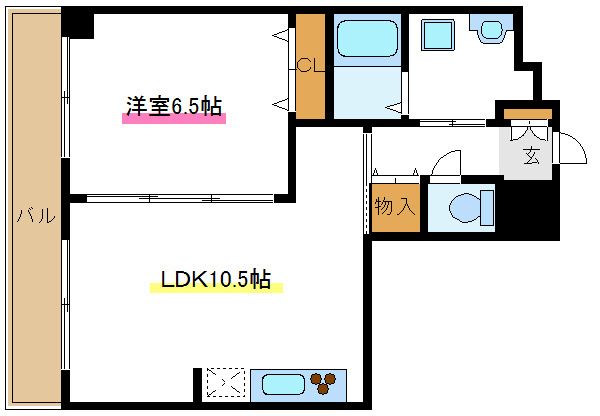 サンジョイア 間取り図