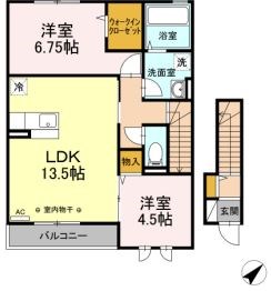 プランドール 間取り図