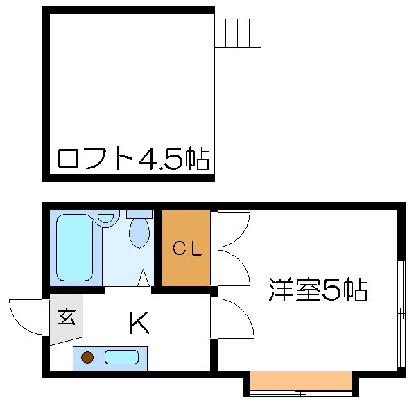 ミントハウス 間取り図