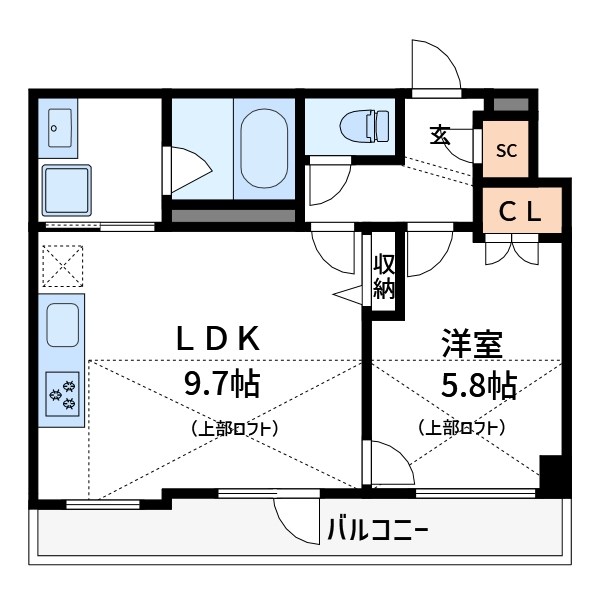 EPAC　Sports　Residence 間取り図