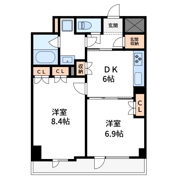 EPAC　Sports　Residence 間取り図