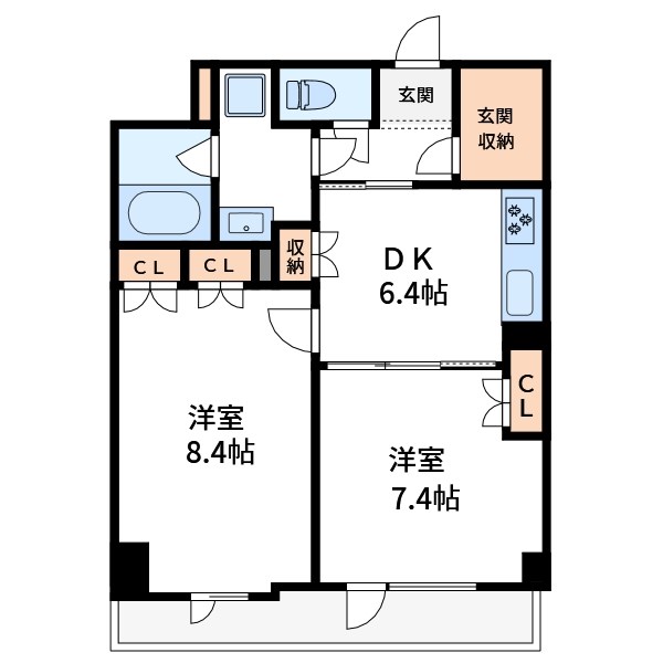 EPAC　Sports　Residence 間取り図