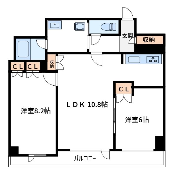 EPAC　Sports　Residence 間取り図