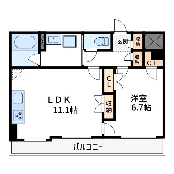 EPAC　Sports　Residence 間取り