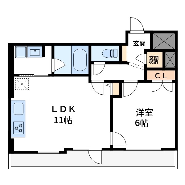 EPAC　Sports　Residence 間取り図