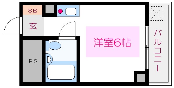 ミドリハイツ 間取り図