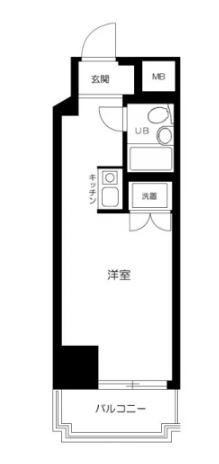 グローリア初穂大島Ⅱ 間取り図