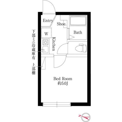 ジャスミンテラス五反野 間取り