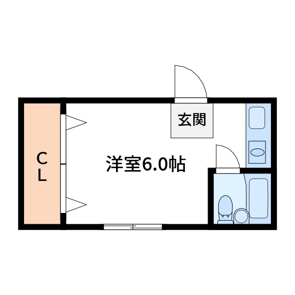 グランパレス王子 間取り図