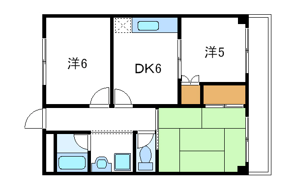 アルベールタカハシ 間取り図